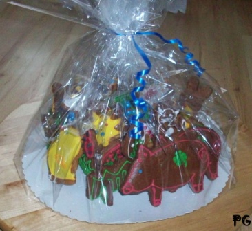 Velikonoční perníky + zahrádka 2014